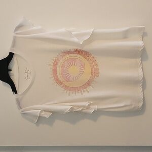 You Are Golden Ruffle Sleeve Top